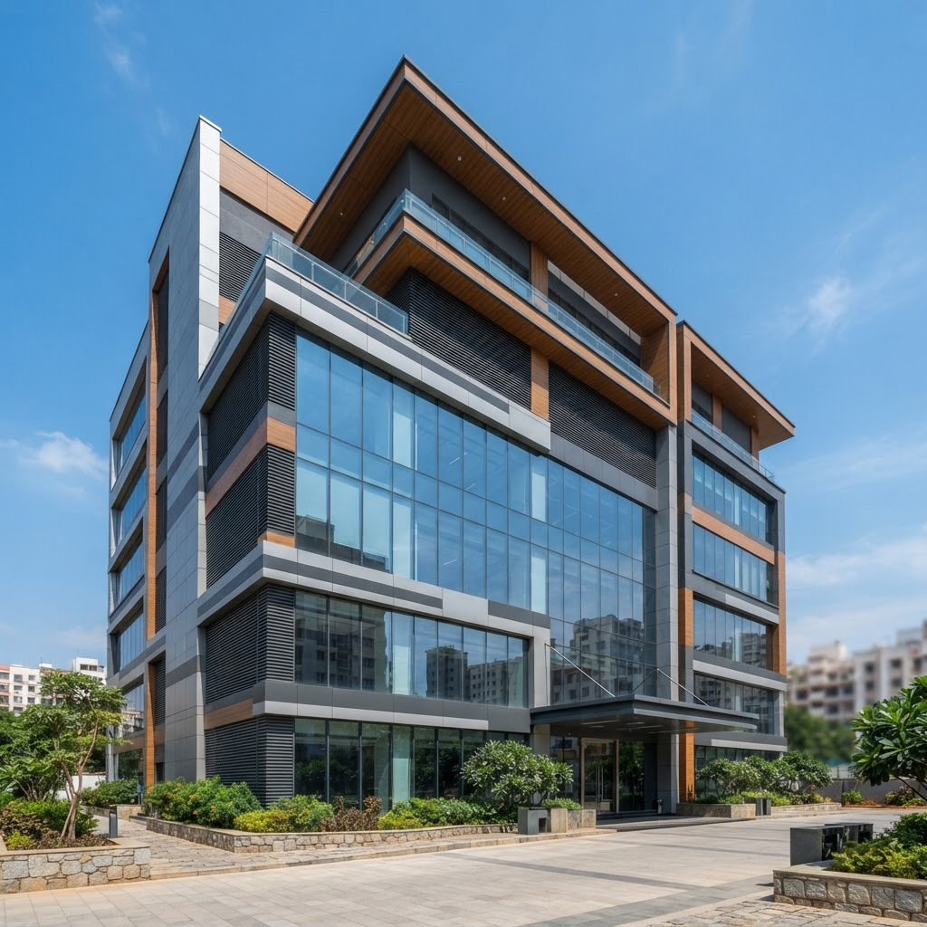 Divyansh ACP facade project